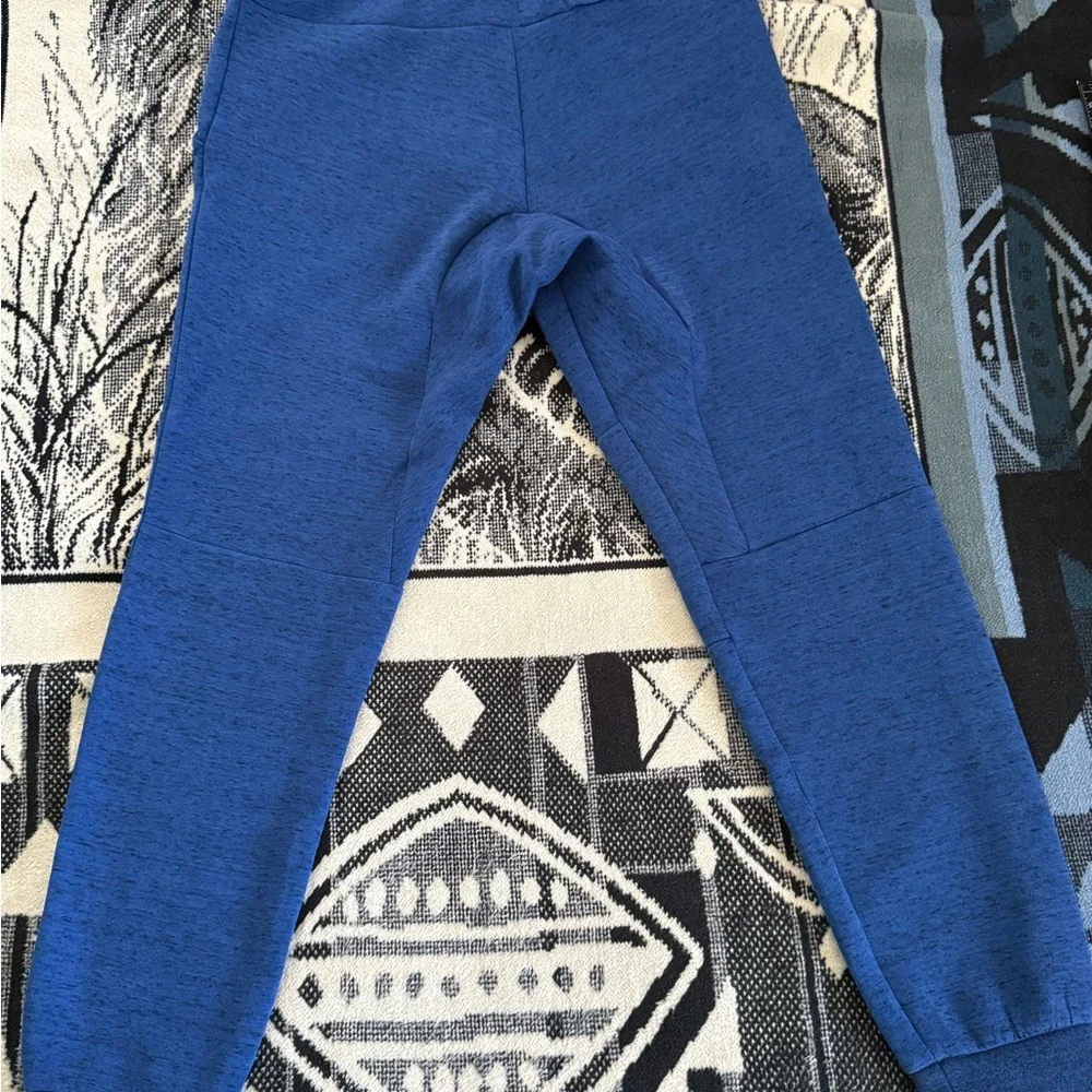 Nike Tech Performance Heather Royal Blue/Reflective Silver Jogger Sweatpants